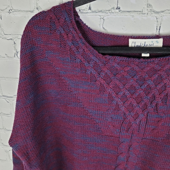 CLOUD CHASER | side laceup long sleeve knit sweater - Picture 2 of 8